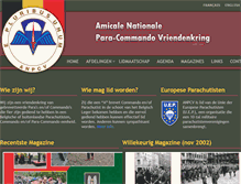 Tablet Screenshot of anpcv.be